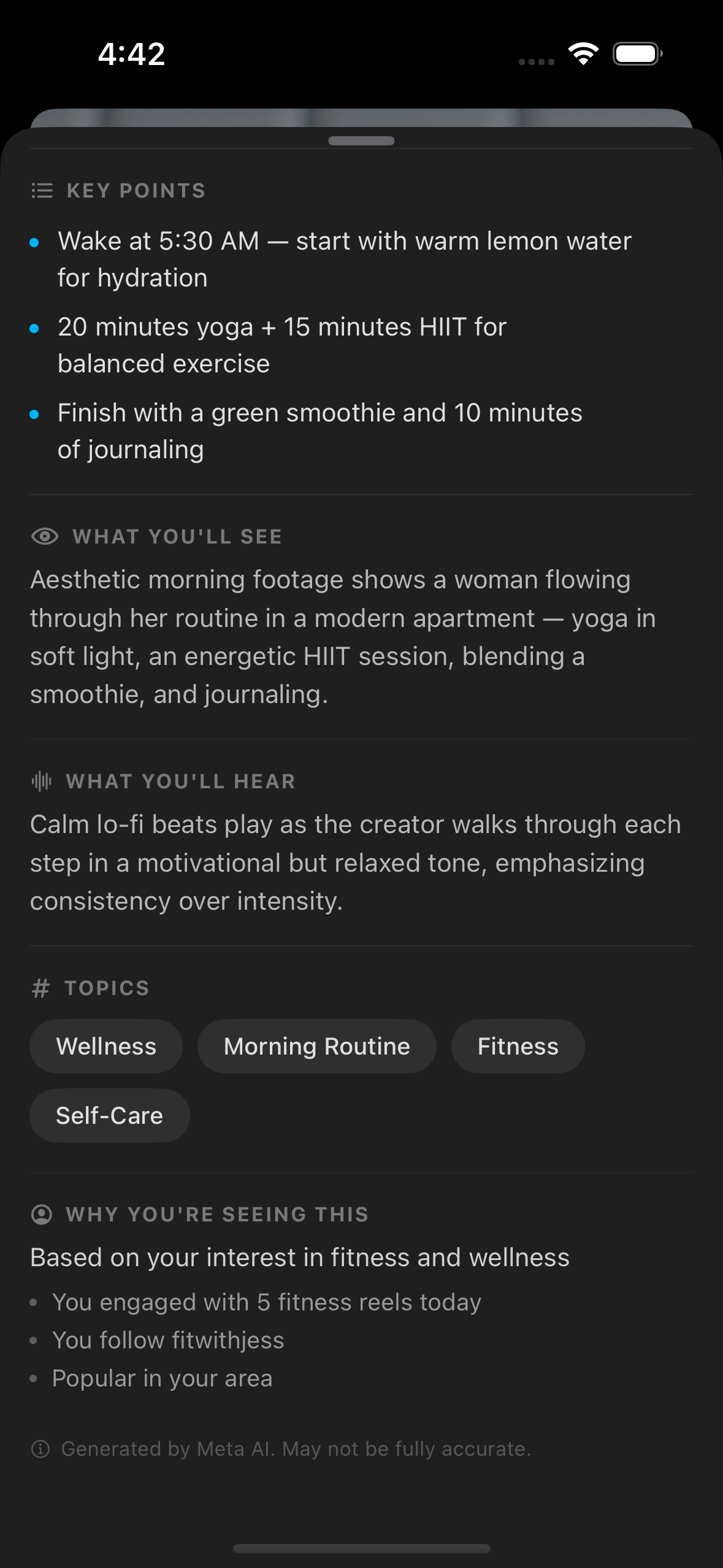 Why This Reel explanation